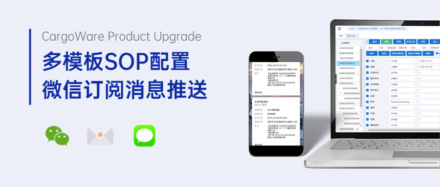 SOP重磅升級(jí)：多模板功能與微信訂閱推送，讓業(yè)務(wù)“車輪”轉(zhuǎn)起來！